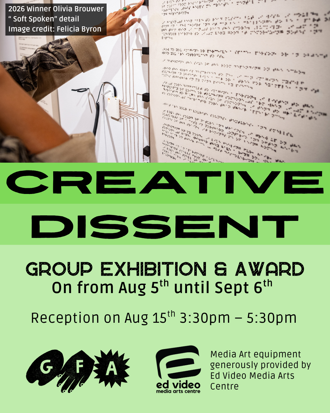 Creative Dissent Awards - 2026
