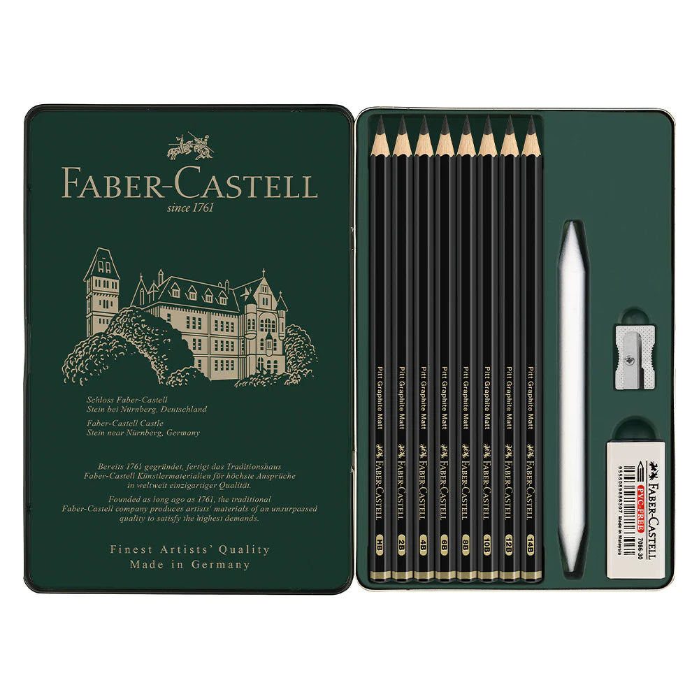 Faber Castel Pitt Graphite Matt Set