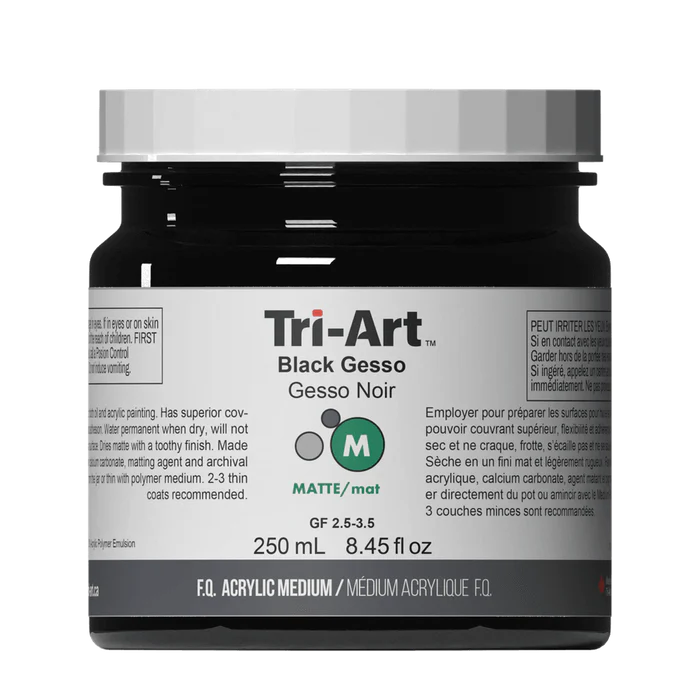 Tri-Art Black Gesso
