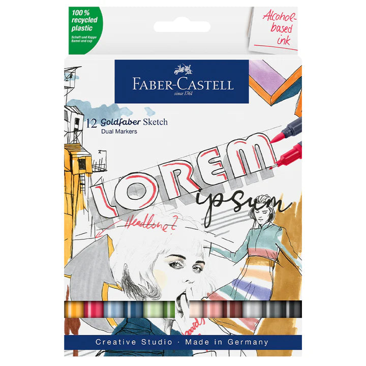 Goldfaber Sketch Alcohol Based Marker Sets