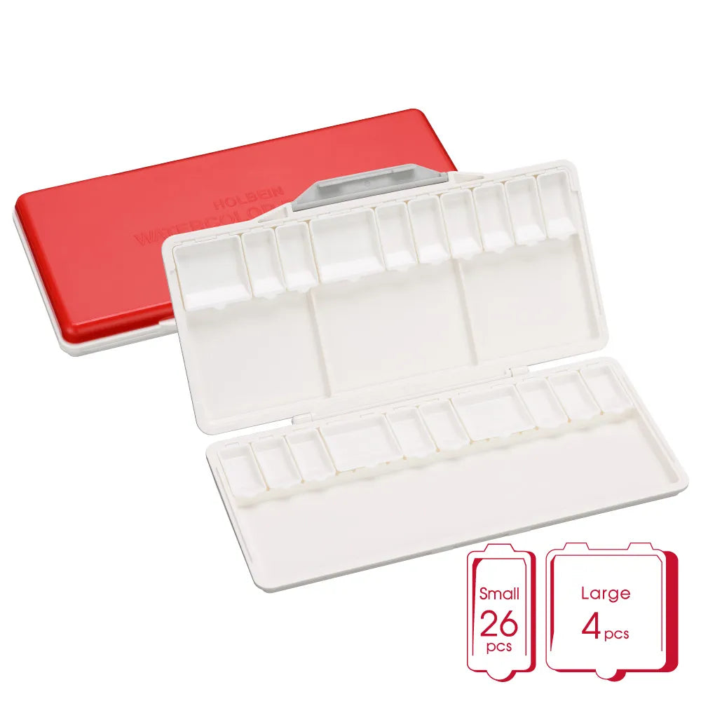 Holbein Watercolour Palette with Removable Pans