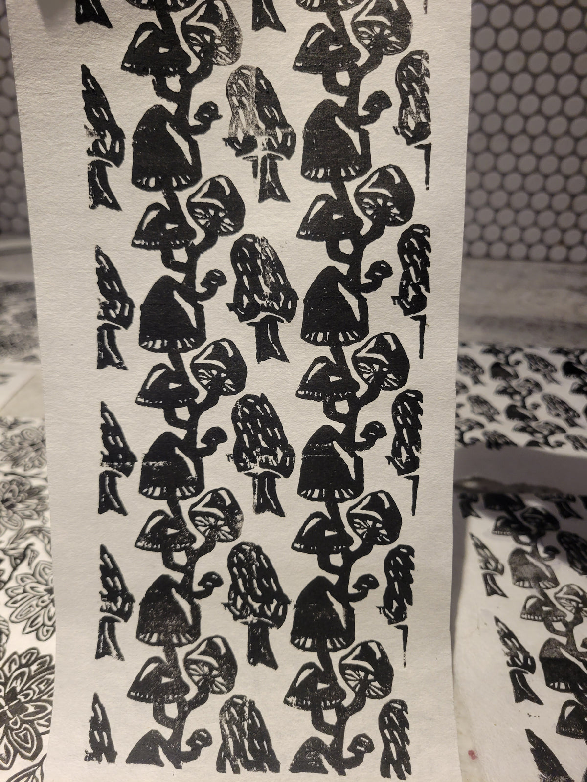 Linocut Workshop-Carve A Repeating Pattern