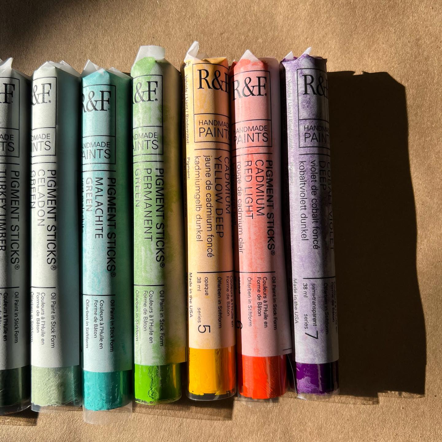 R&F Pigment Sticks - Wyndham Art Supplies