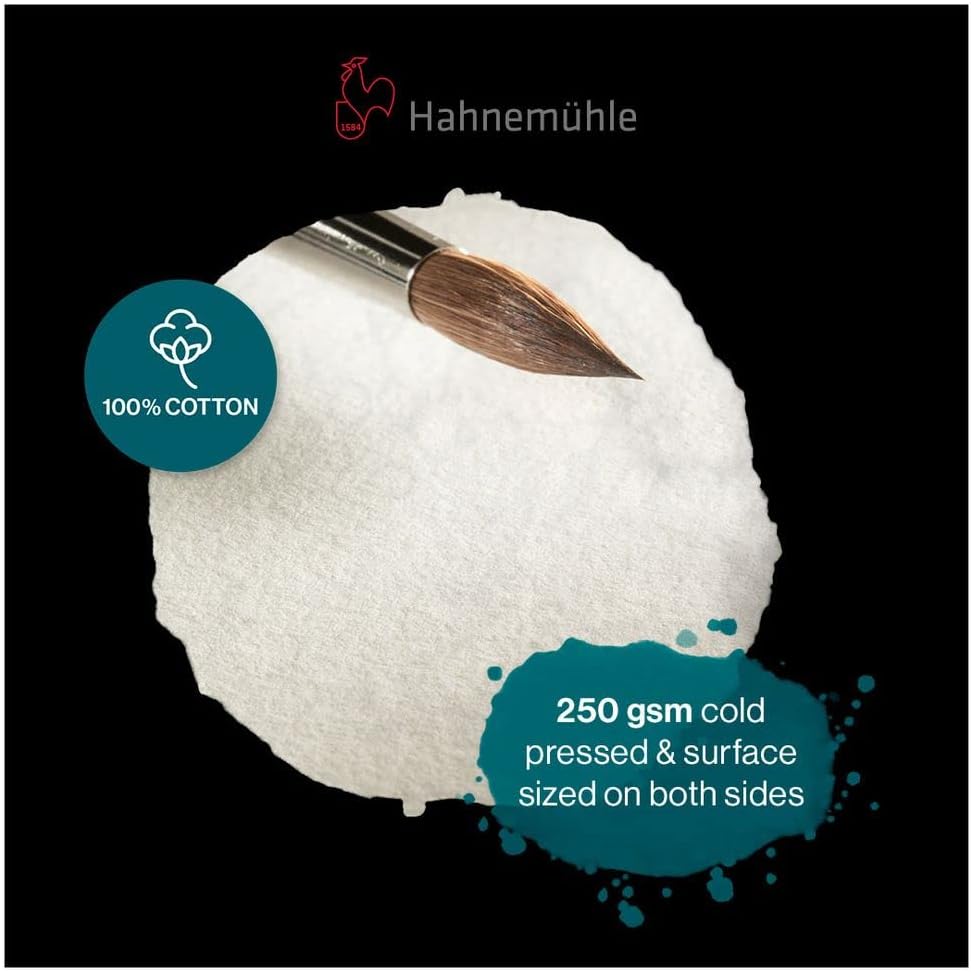 Hahnemuhle 100% Cotton Watercolour Sketchbook