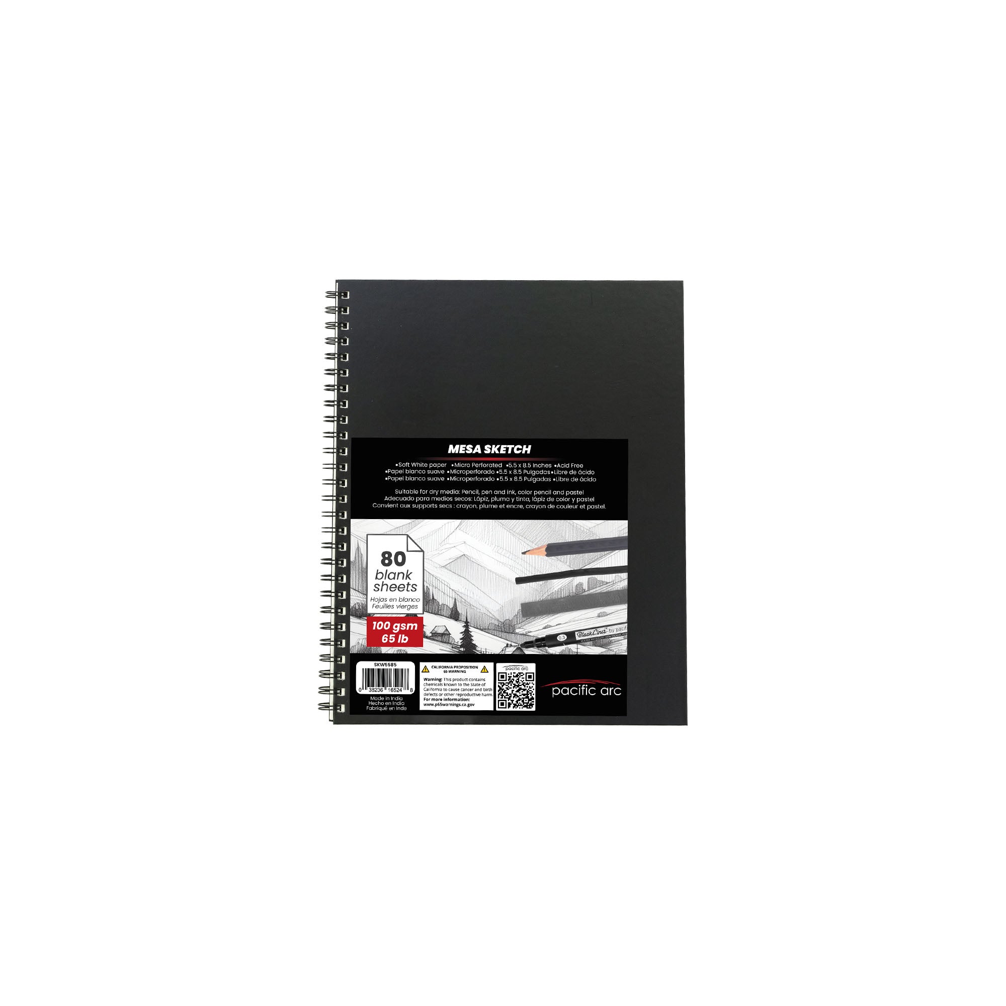 MESA Wire-Bound Sketchbooks