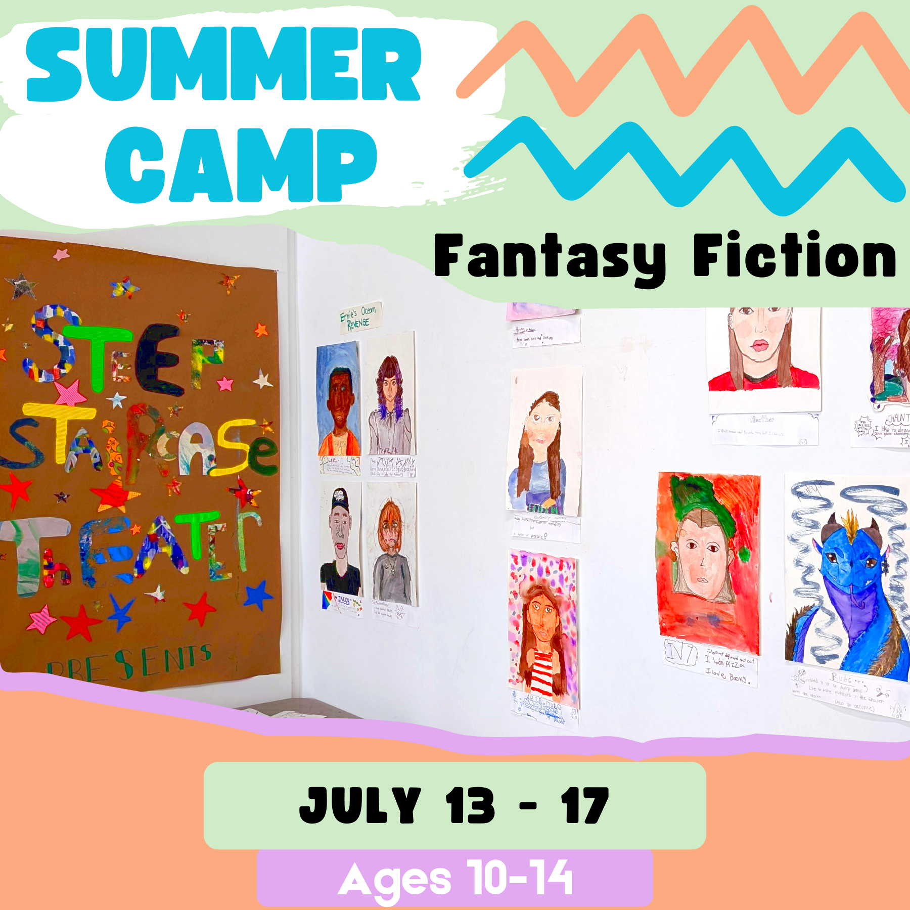 Summer Art Camp: Fantasy Fiction (Ages 10-14)