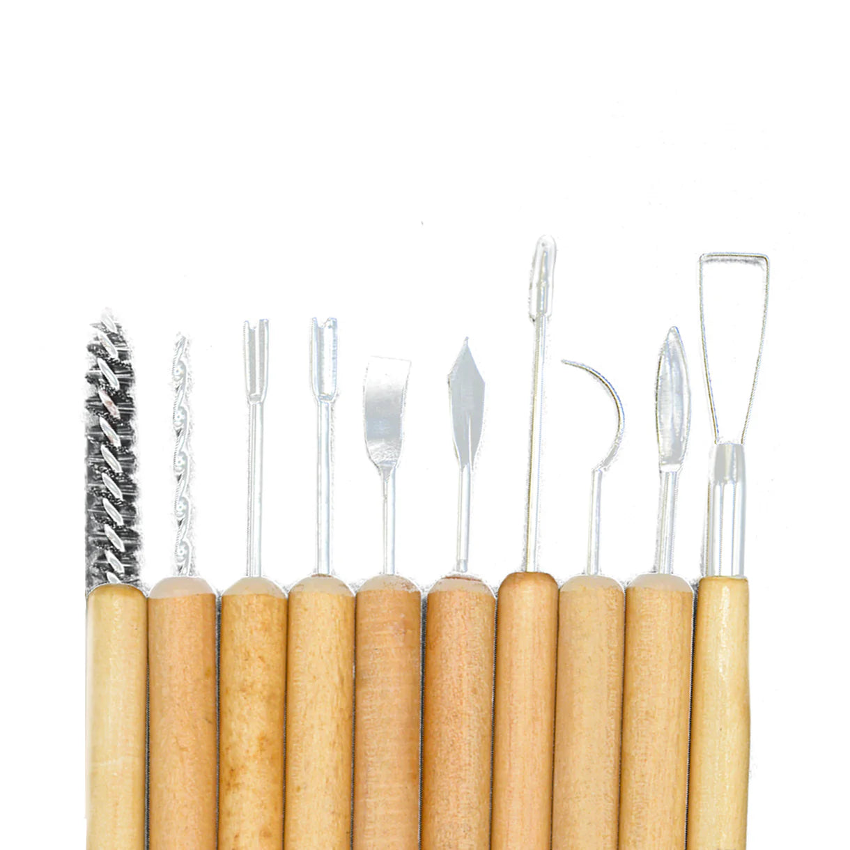 Clean Up Pottery Tool - 11 piece set