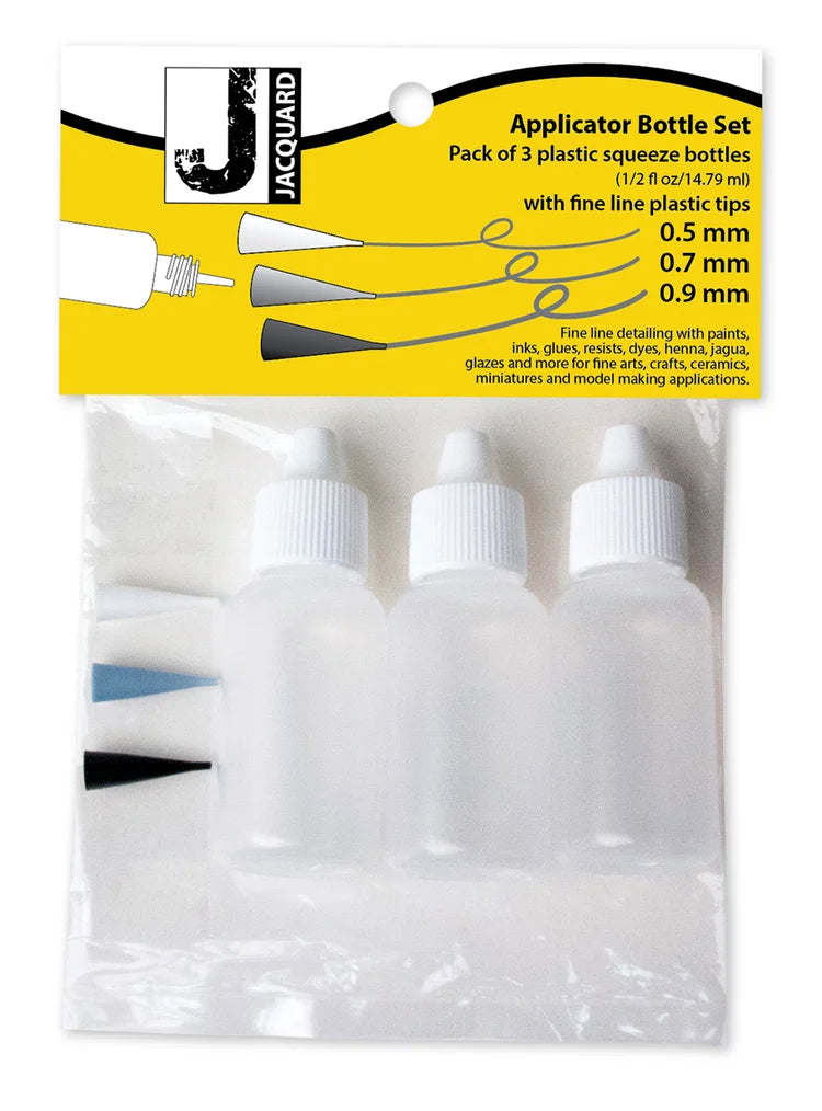 Applicator Bottle Sets - Plastic Tips