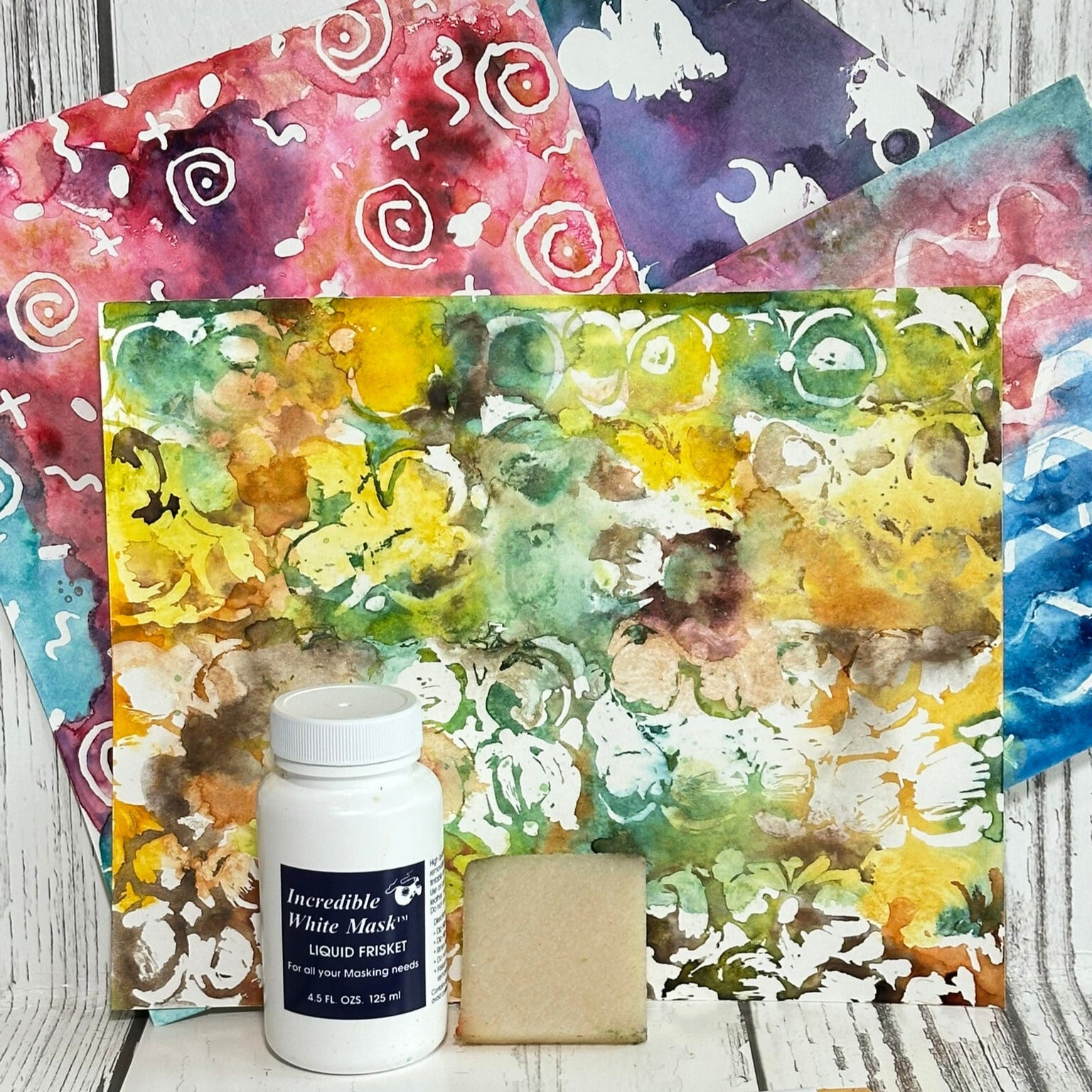 Grafix Incredible White Mask Liquid Frisket 2oz