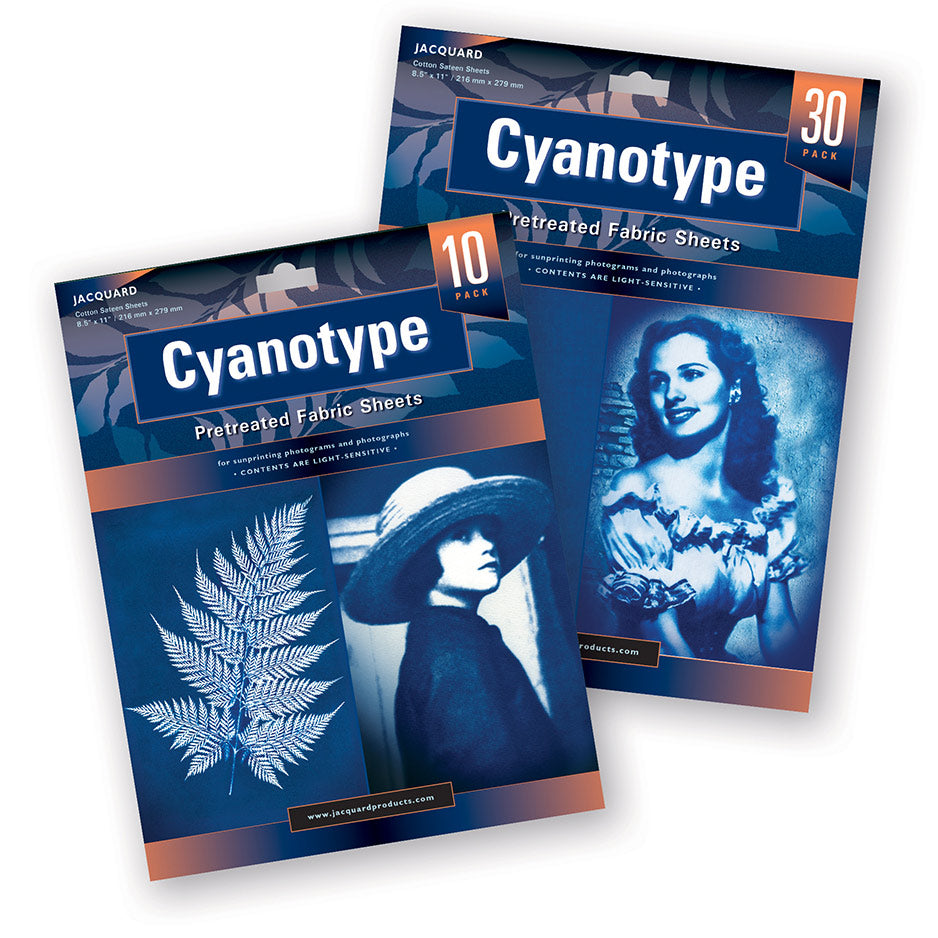 Cyanotype Pretreated Fabric Sheets