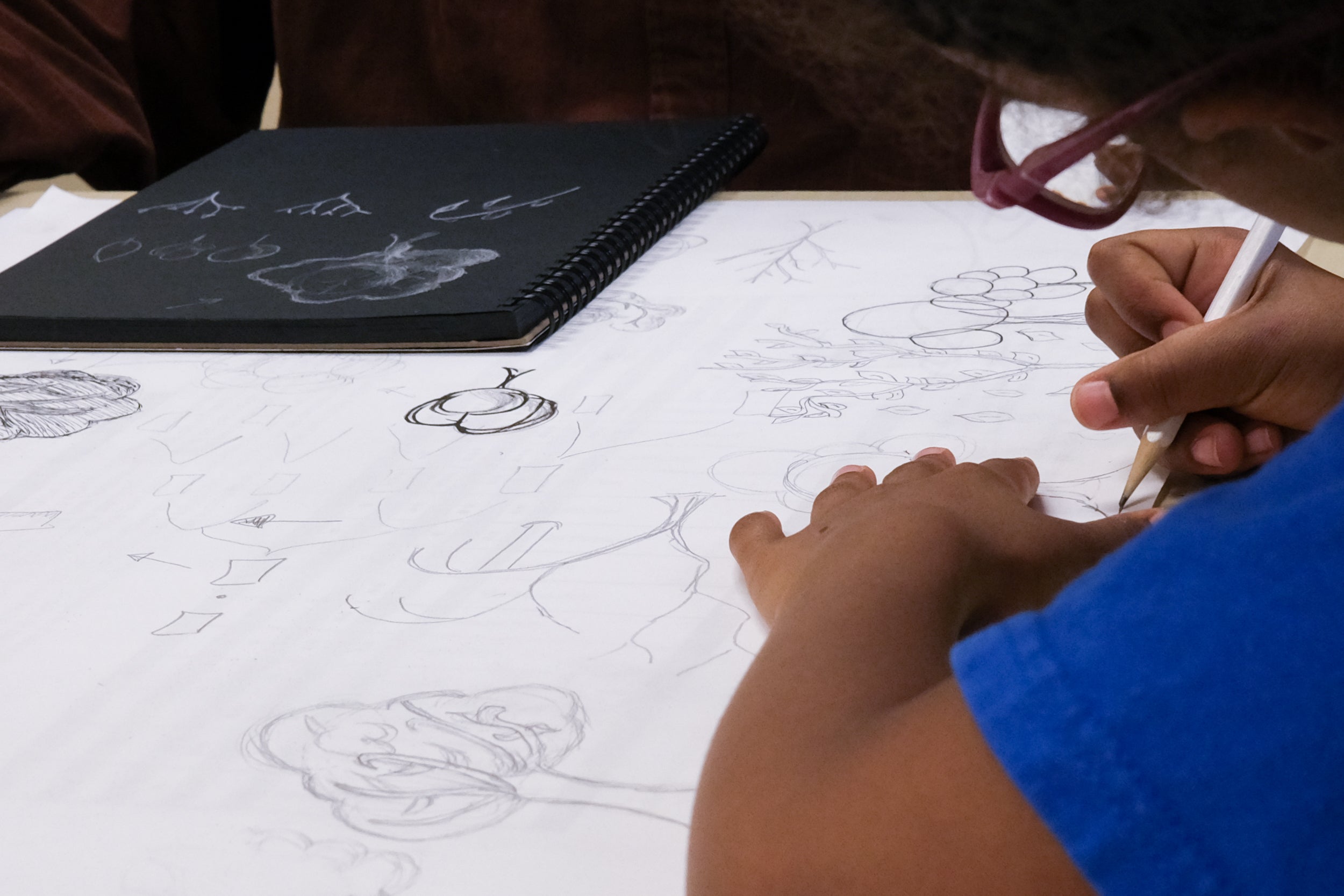 Youth Drawing - Forming Trees