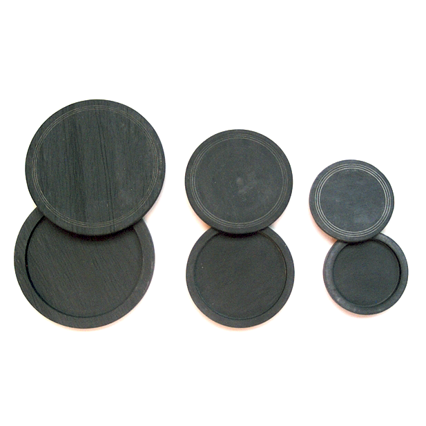 Round Ink Stone With Cover - Wyndham Art Supplies