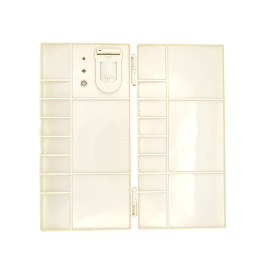 Folding Plastic Palette Box with 16 Wells