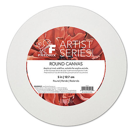 Fredrix Round Canvas