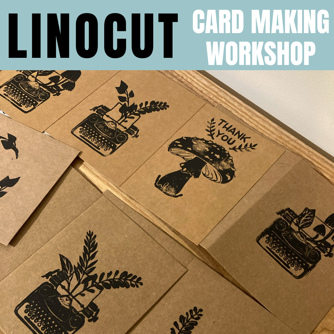Linocut Card Making Workshop