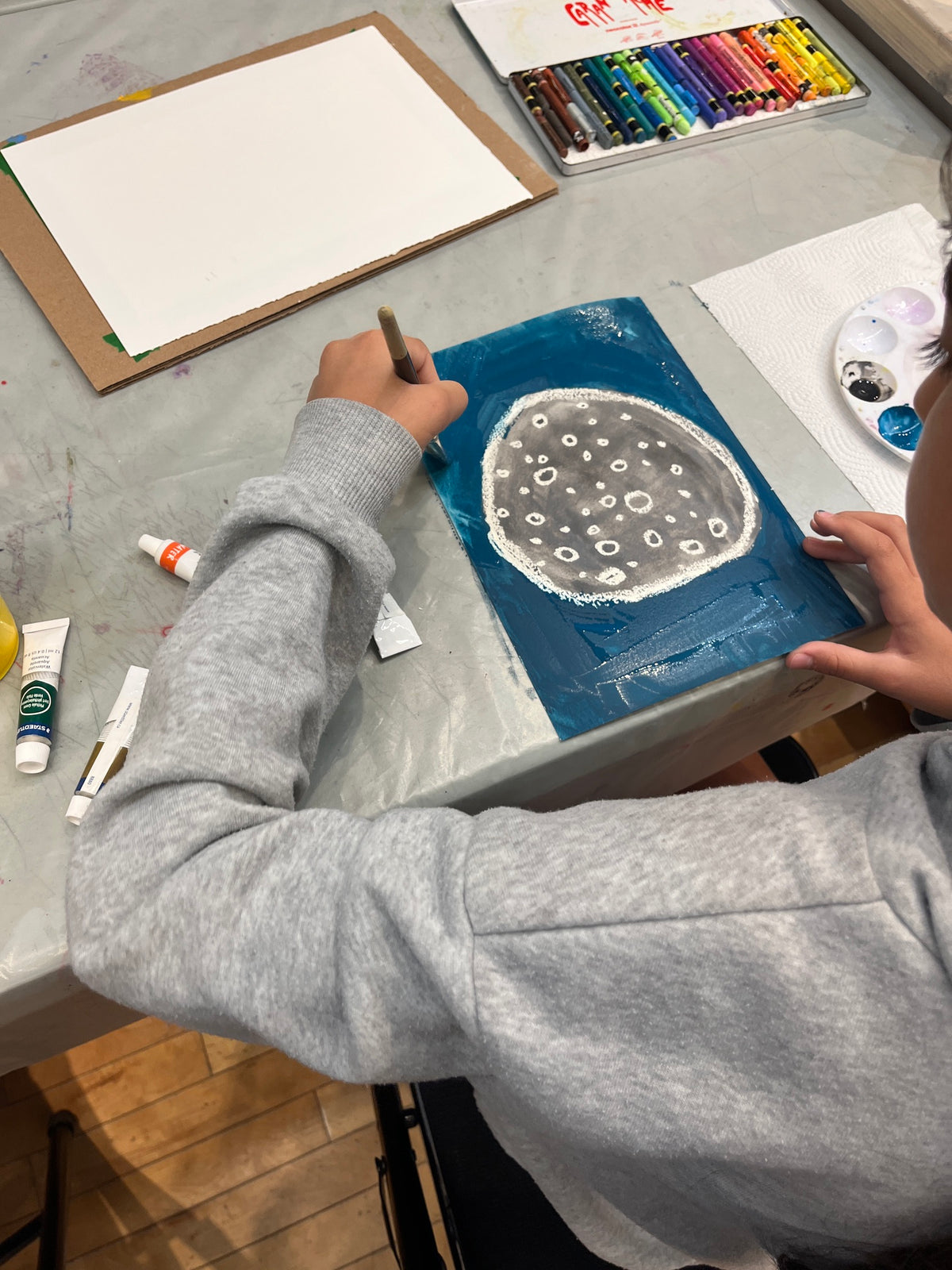 Watercolour Resist Workshop (Ages 6-13)
