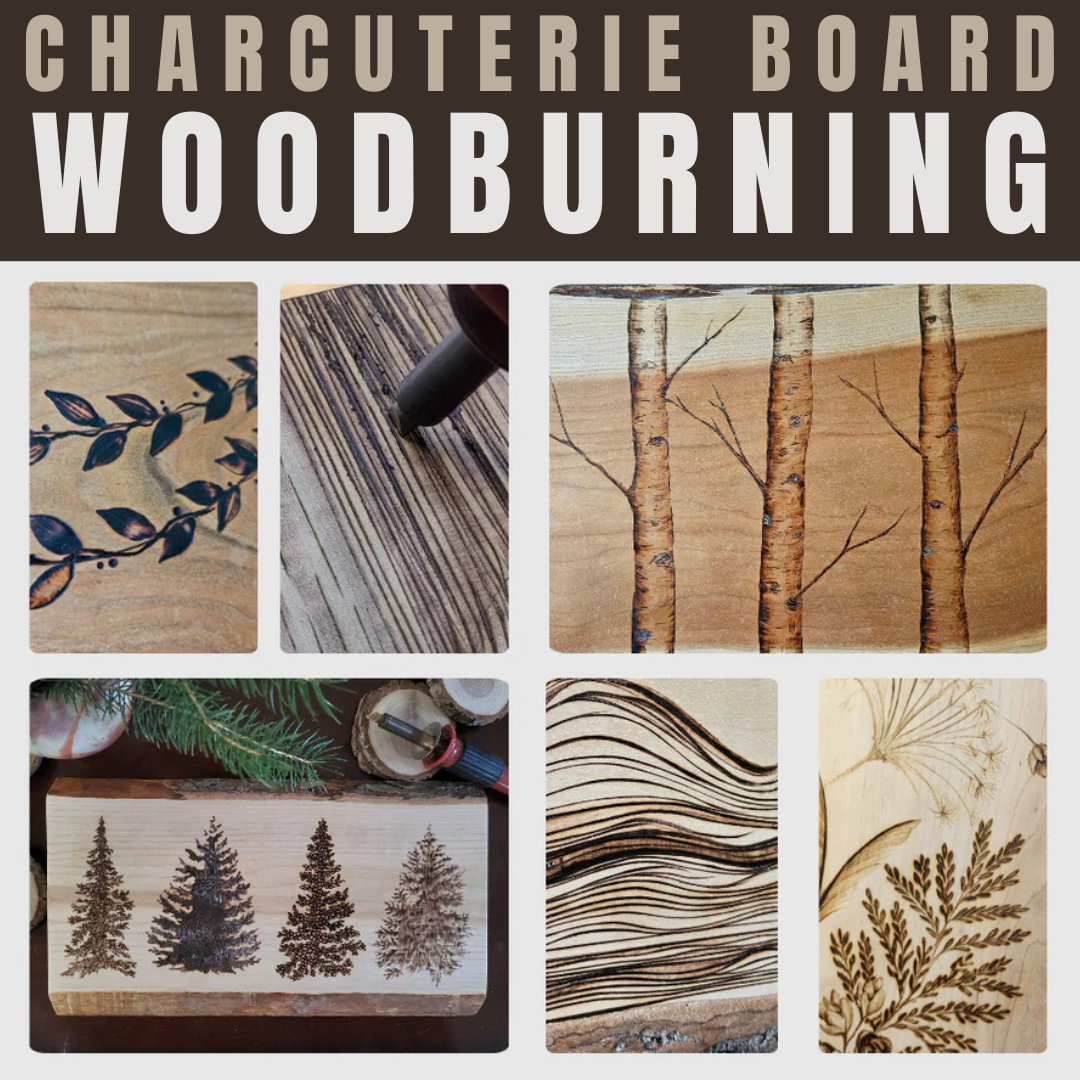 Charcuterie Board Woodburning