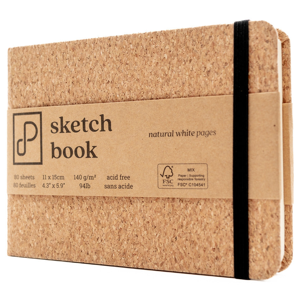 Prism Cork Sketchbook 11cm x 15cm