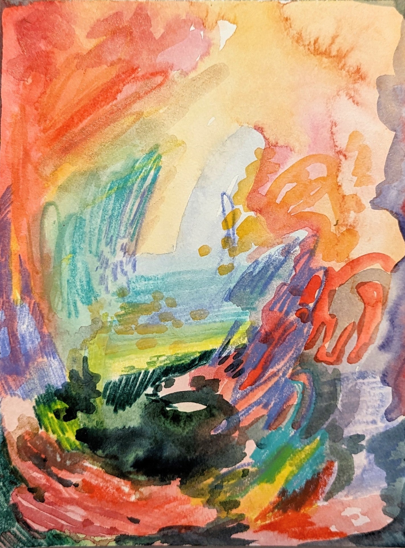 GSA Watercolour Abstract Workshop