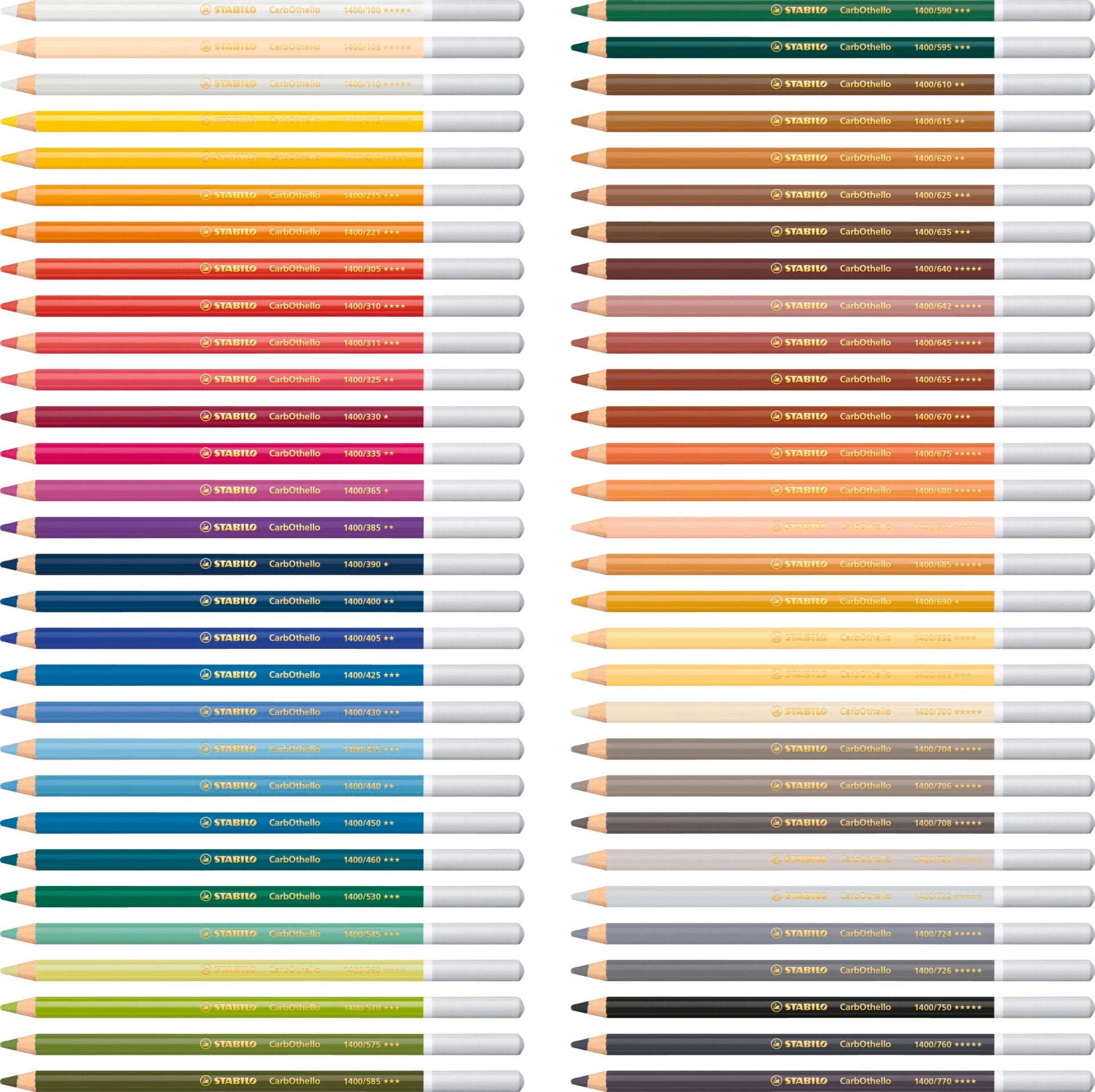 Stabilo Carbothello Pastel Pencils - Wyndham Art Supplies