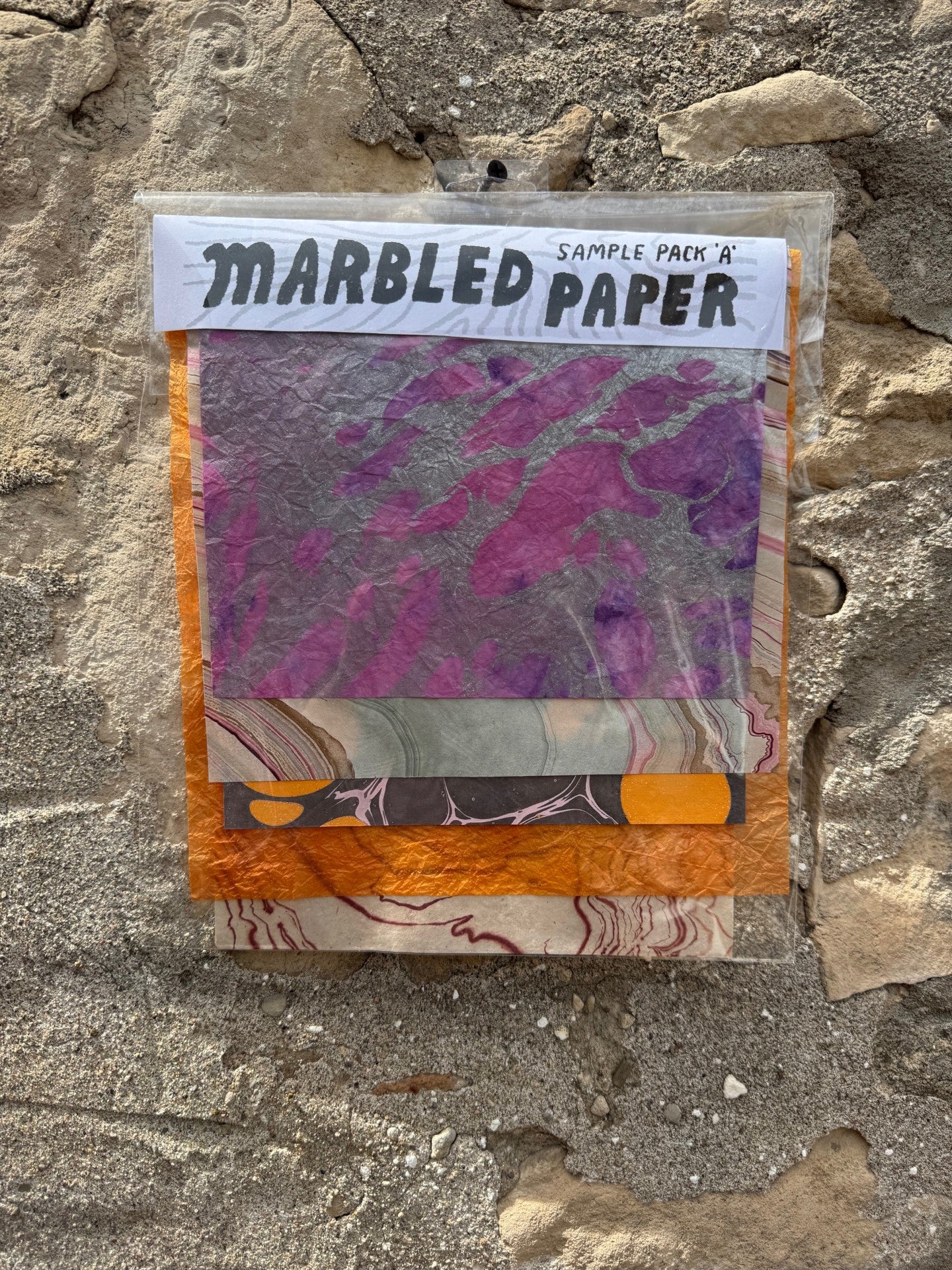 Wyndham Marbled Paper Sample Pack