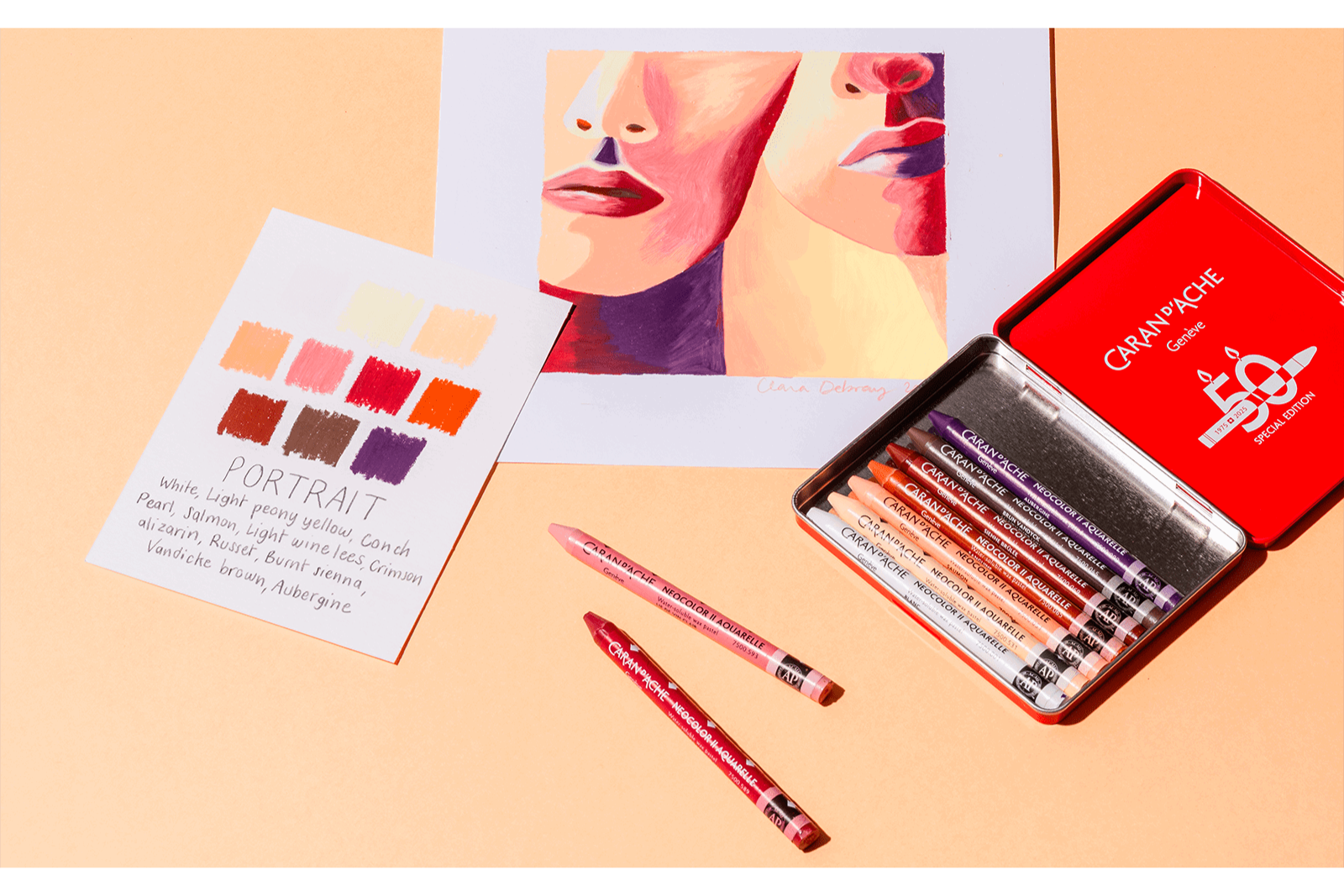 Neocolor II 50th Anniversary 10-Set