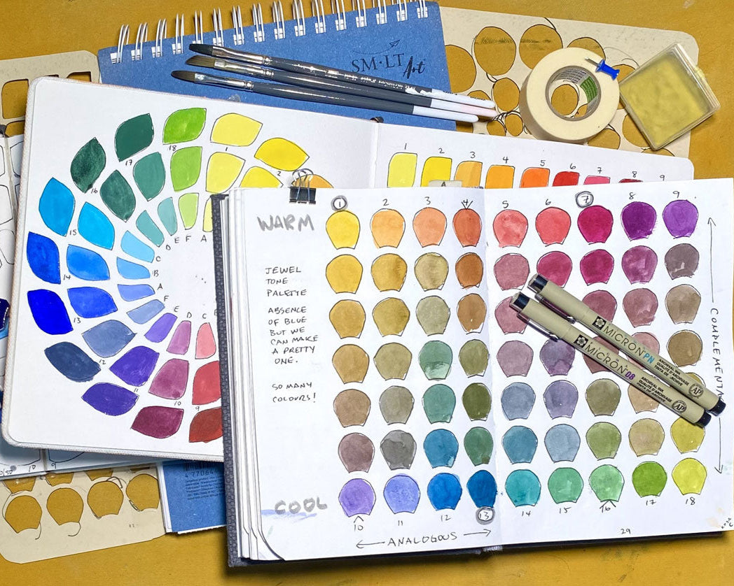 'ColourJot' Swatch Templates