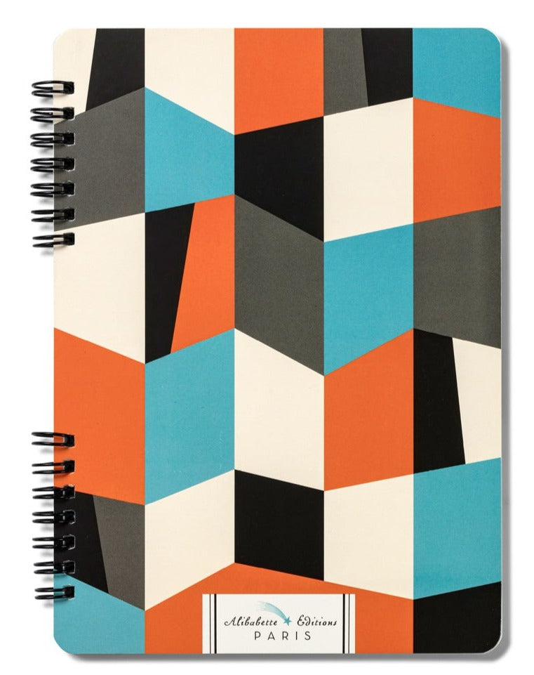 Alibabette Double Spiral Lined Journals