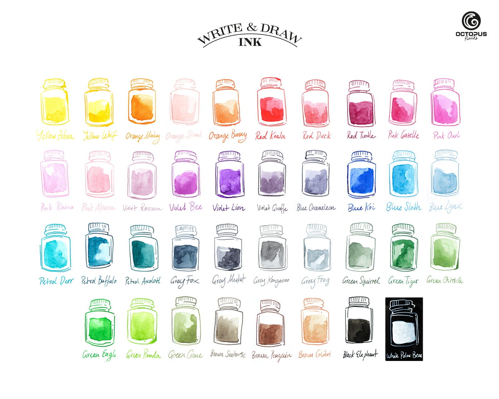 Octopus Write and Draw Ink 50ml