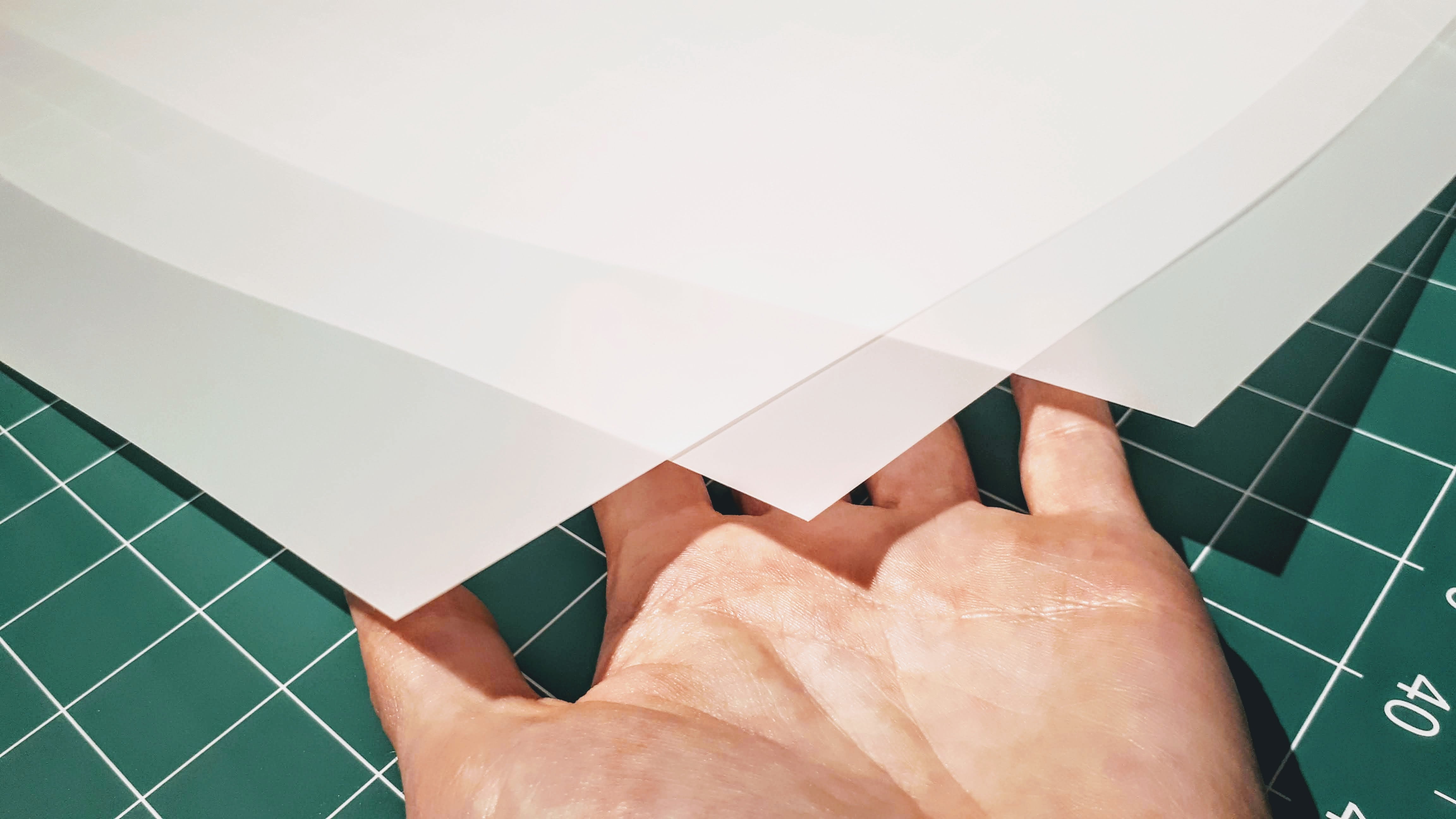 Frosted Polyester Sheets (Mylar) 24x36 Inches