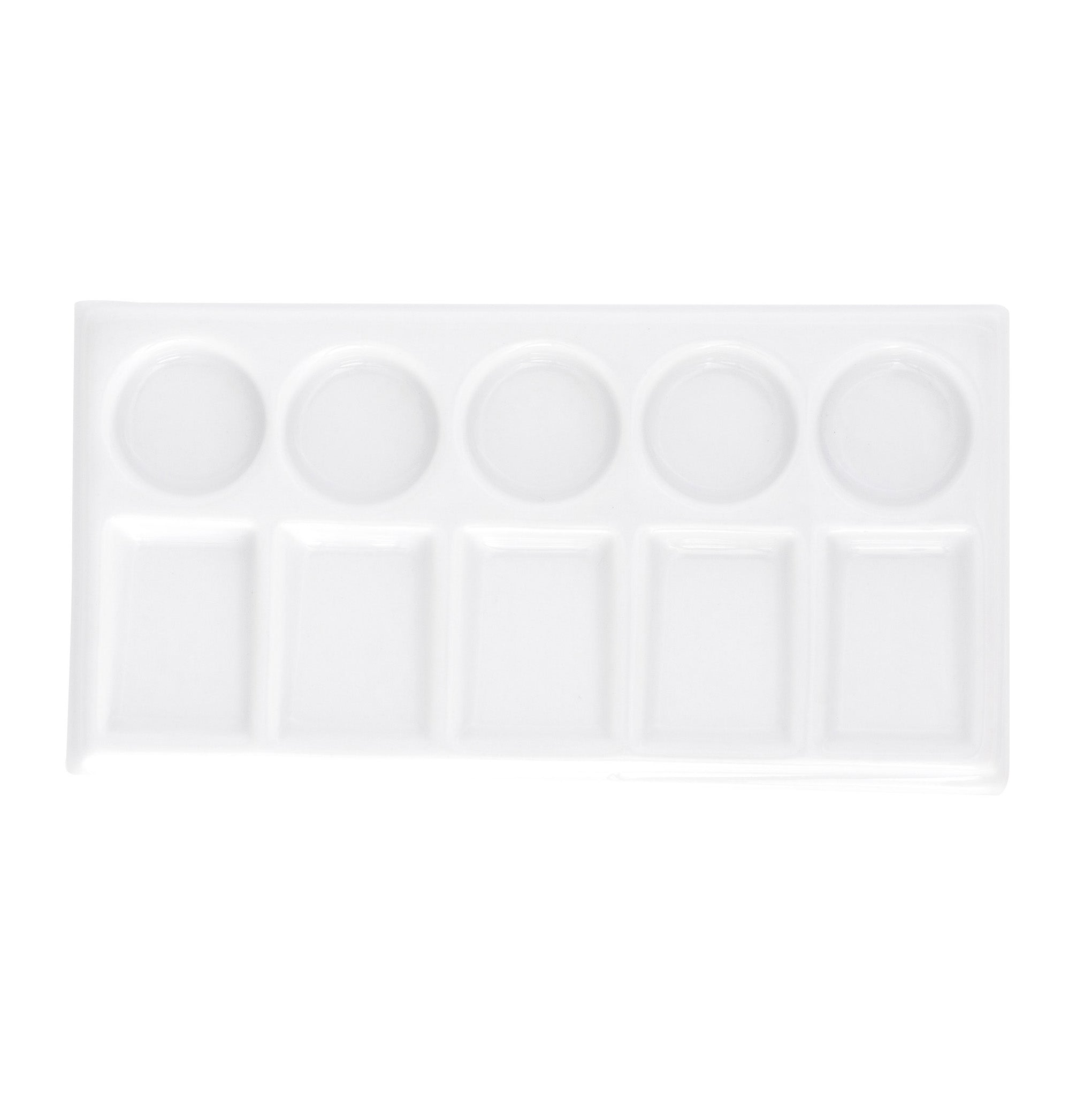 Porcelain Mixing Tray 5 slant - Wyndham Art Supplies