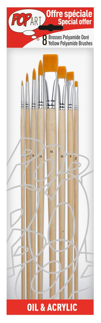 Pop-Art Brush Sets - Wyndham Art Supplies