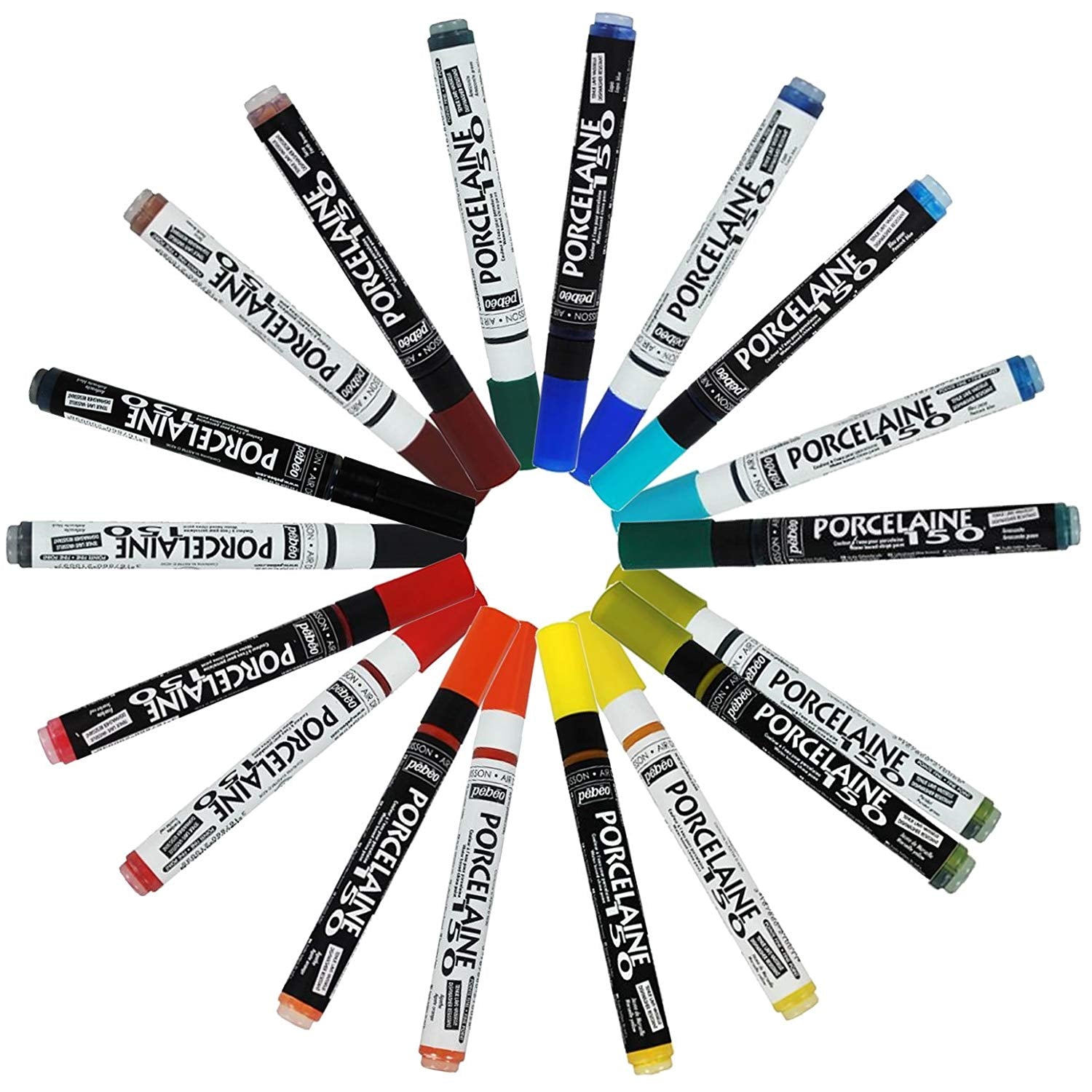 Pebeo Porcelaine 150 Markers - Wyndham Art Supplies