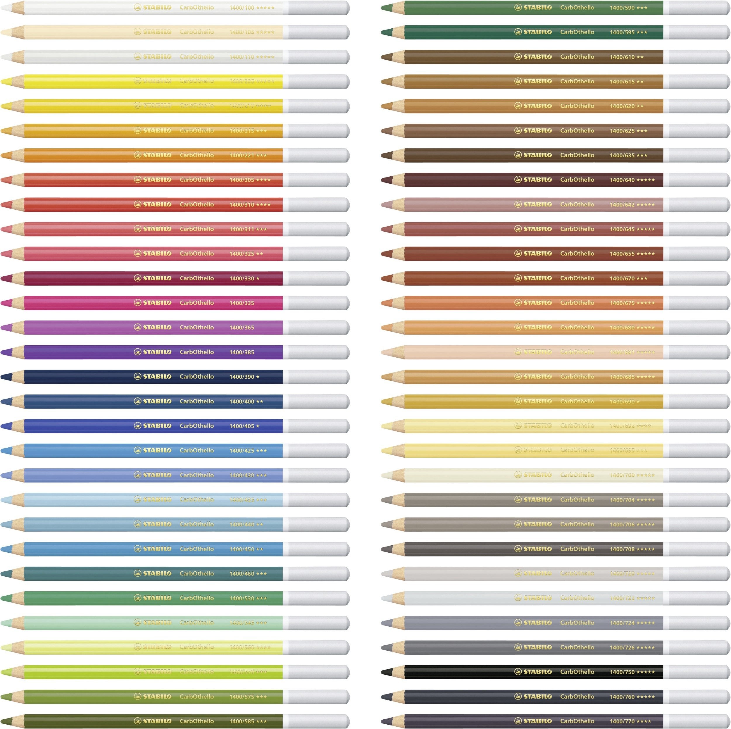 Stabilo Carbothello Pastel Pencils - Wyndham Art Supplies