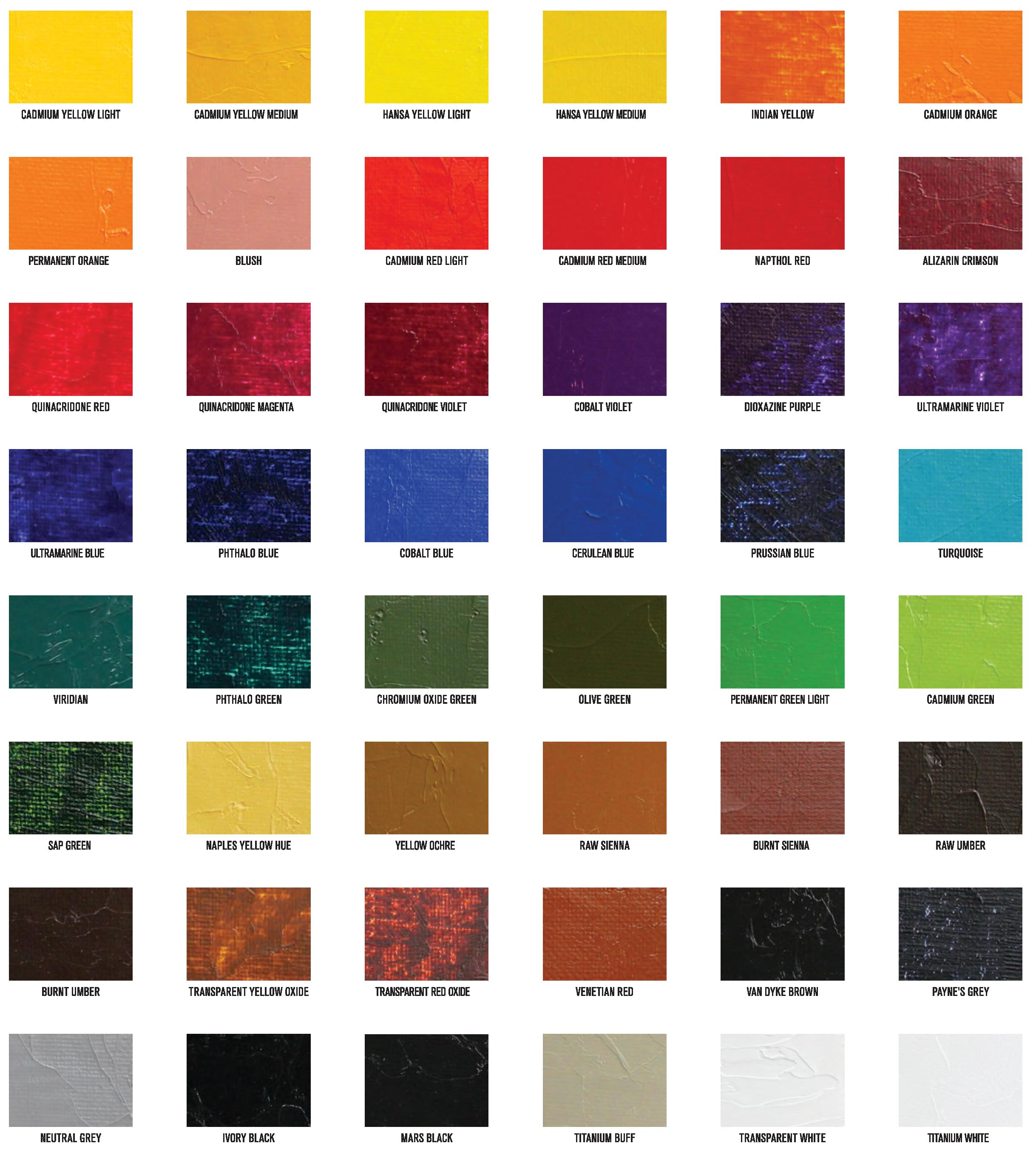 Oil Colours Collections Products in Guelph ON Wyndham Art