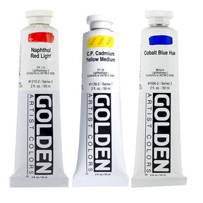 Golden Heavy Body Acrylics 2oz - Wyndham Art Supplies