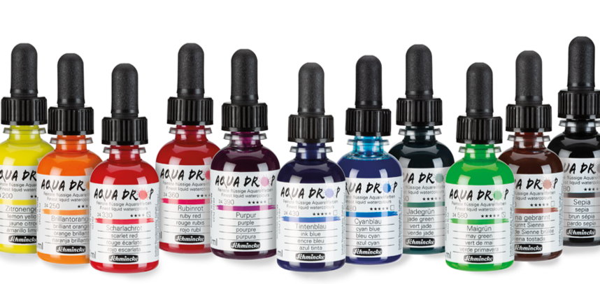 Schmincke Aqua Drop Liquid Watercolours