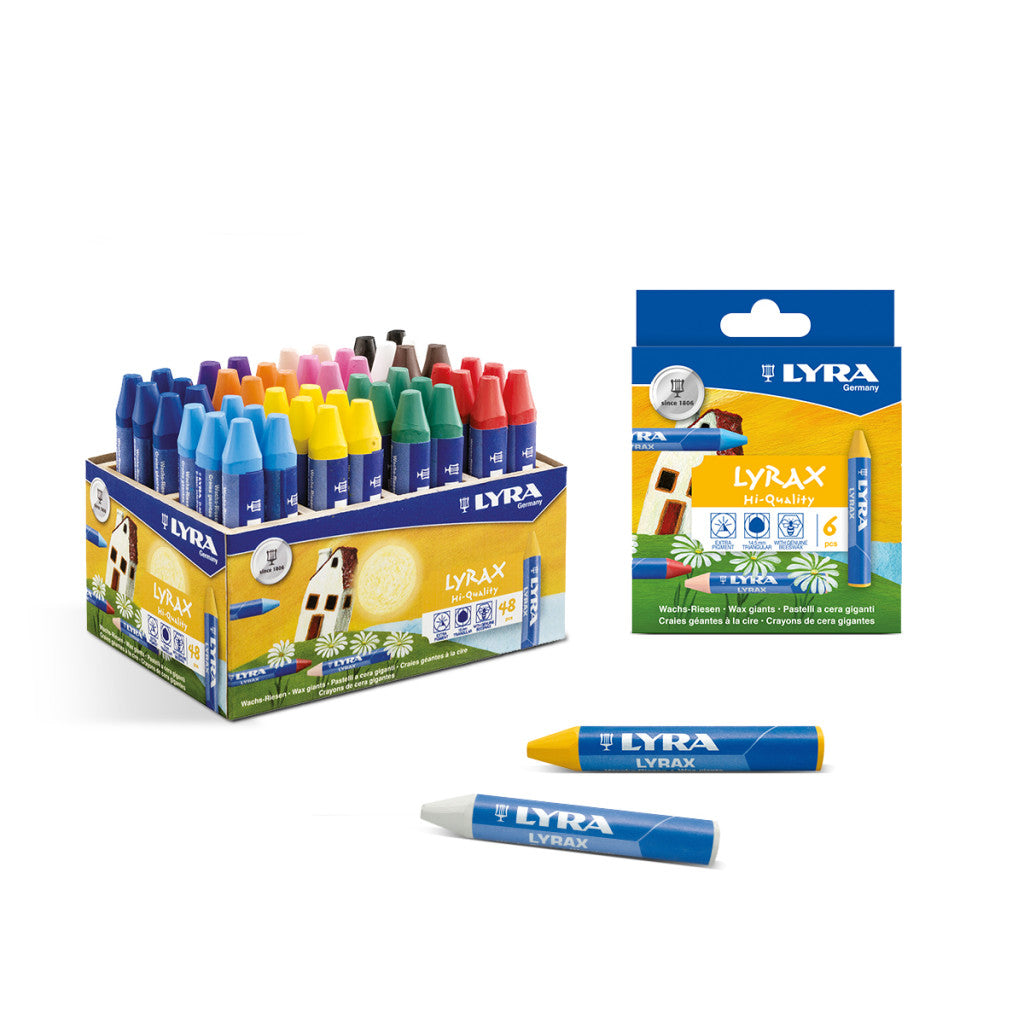 Lyra Wax Giant Crayons - Wyndham Art Supplies