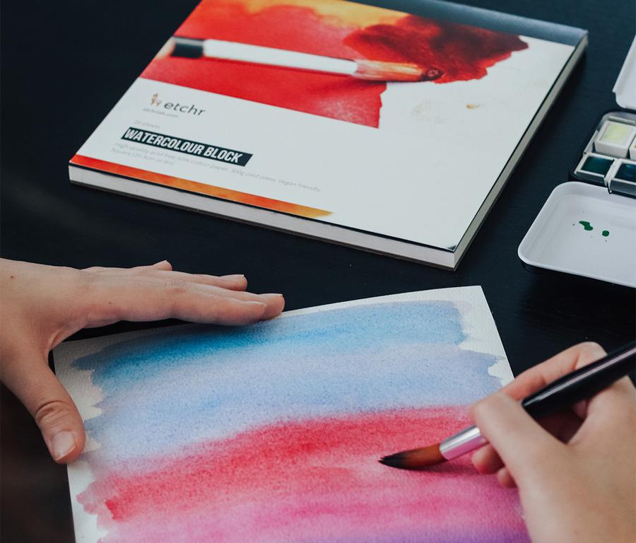 Etchr Cold Press Watercolour Block
