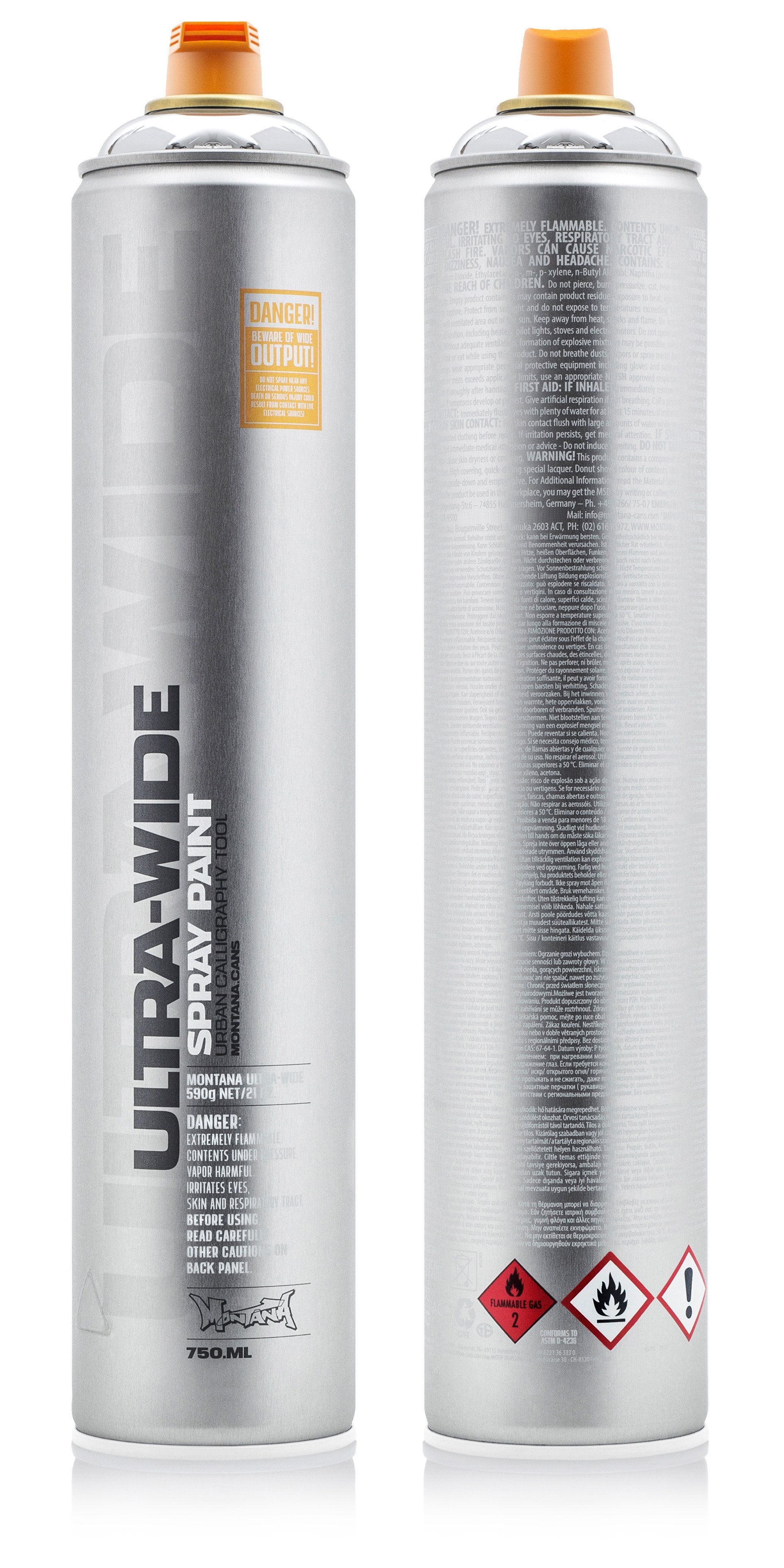 Montana Ultra-Wide BLK 750ml - Wyndham Art Supplies