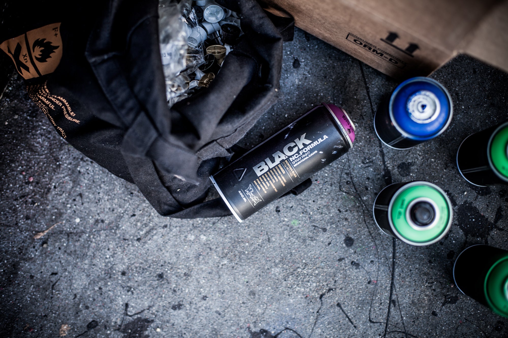 Montana Black Spray Paint