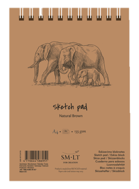 SMLT Brown Sketch Pads - Wyndham Art Supplies