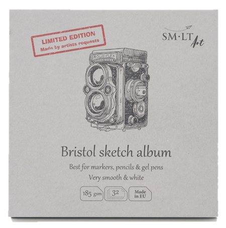 SMLT Bristol Sketch album 6x6 - Wyndham Art Supplies