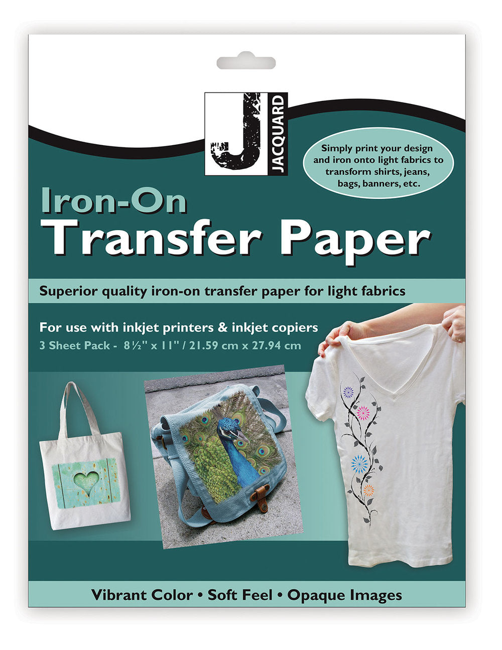 Jacquard IronOn Transfer Paper - Wyndham Art Supplies