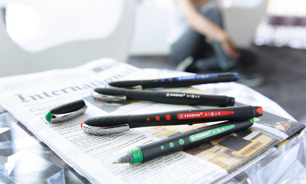 Stabilo BL@CK Pens - Wyndham Art Supplies