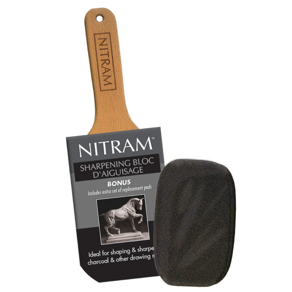 Nitram Sharpening Block - Wyndham Art Supplies