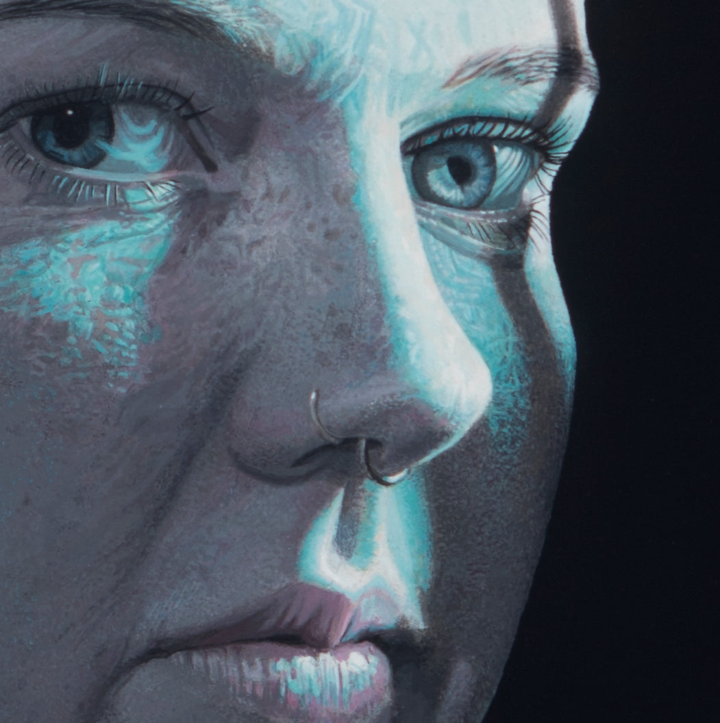 GSA Portrait Painting in Acrylic