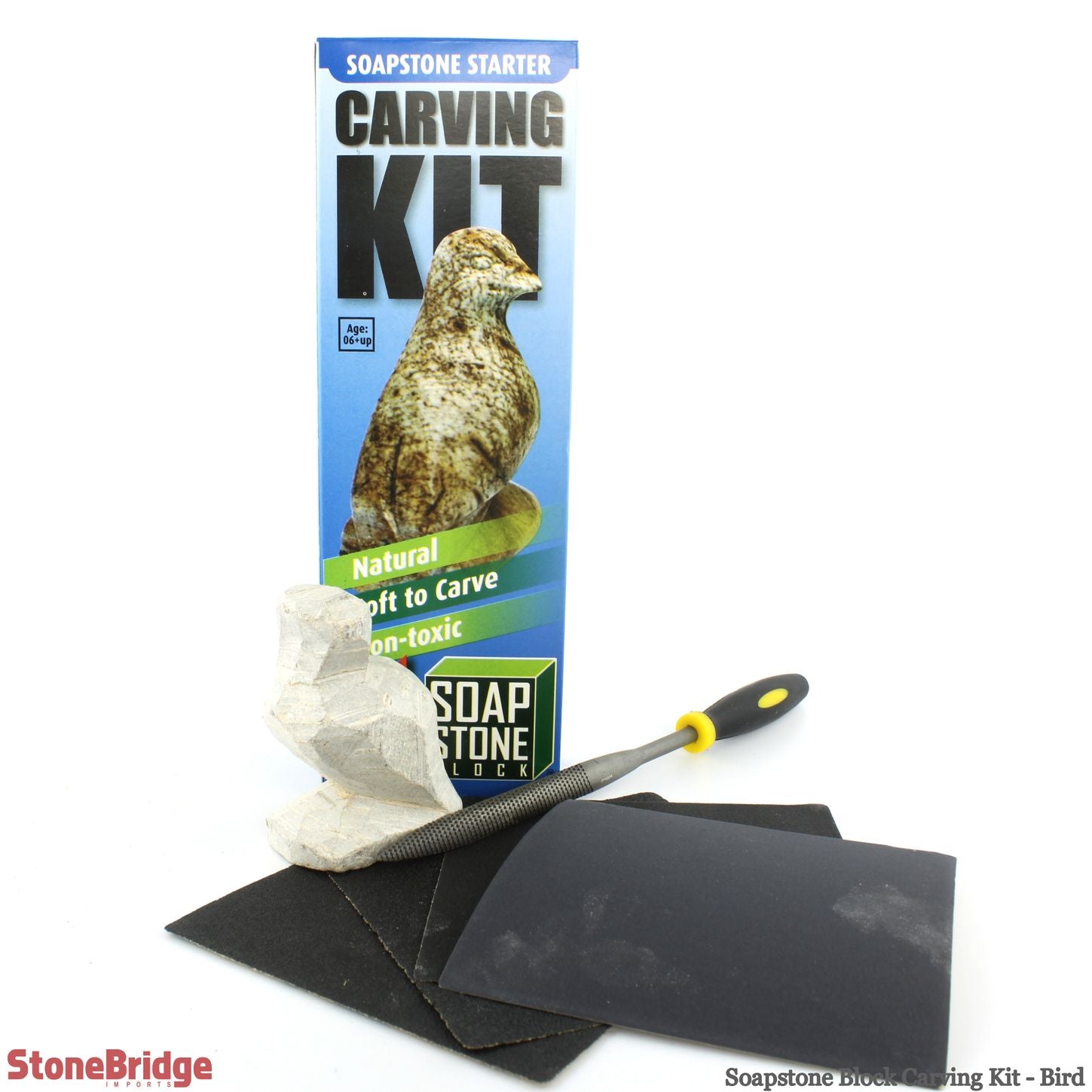 Soapstone Starter Carving Sets - Wyndham Art Supplies