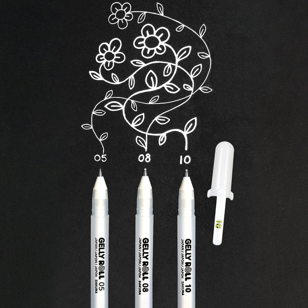 Gelly Roll White Pen - Wyndham Art Supplies