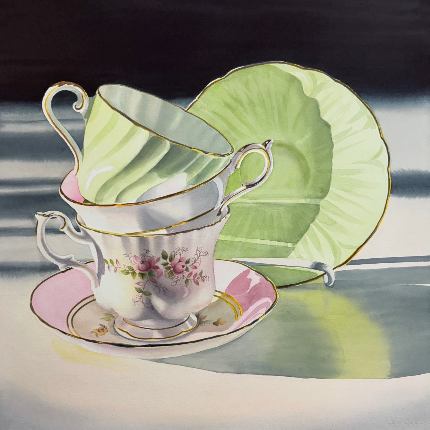 WATER STROKES, realism in watercolour by Shelley Prior